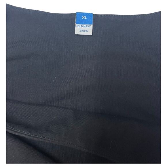 Old Navy Dress Womens XL Midi Cotton Spaghetti Strap Fit Flare Summer Black - Picture 8 of 13